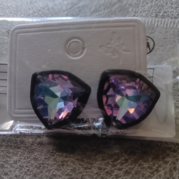 Accessories - Elegant Multicolor Crystal Earrings